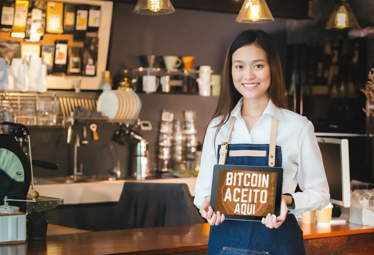 Comércio que aceita Bitcoin