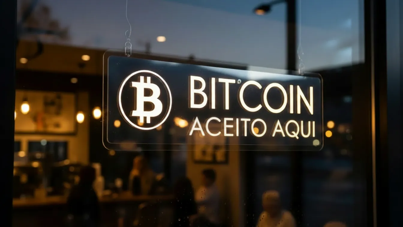 Comércio que aceita Bitcoin